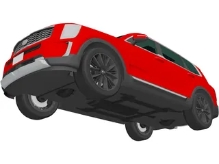 Kia Telluride (2019) 3D Model preview