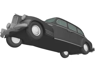 ZIS 115 (1946) 3D Model preview