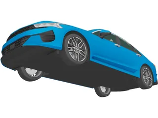 Kia K5 (2019) 3D Model preview