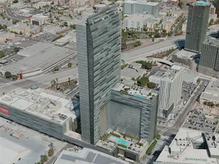 Los Angeles City, USA (2020) 3D Model preview