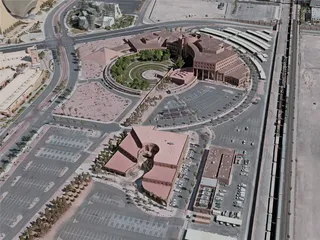 Las Vegas City, Downtown, USA (2020) 3D Model preview
