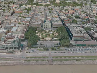 New Orleans City, USA (2020) 3D Model preview