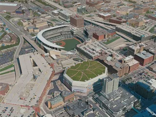Minneapolis City, USA (2020) 3D Model preview