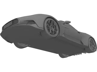 Maserati MC20 (2021) 3D Model preview