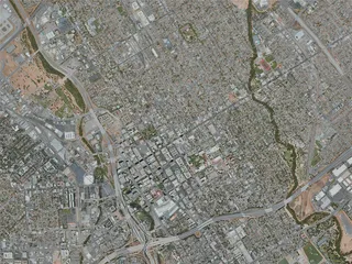 San Jose City, USA (2020) 3D Model preview