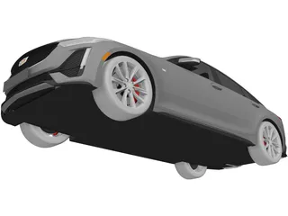 Cadillac CT5 (2020) 3D Model preview