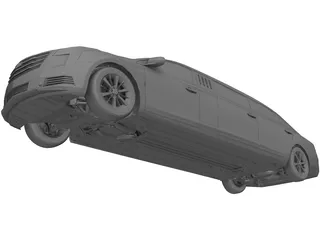 Cadillac XTS Limo (2019) 3D Model preview