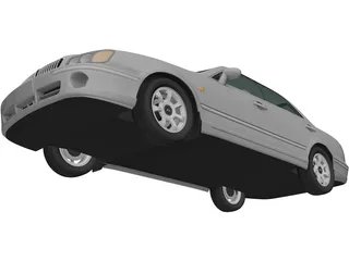 Hyundai Grandeur XG (1999) 3D Model preview