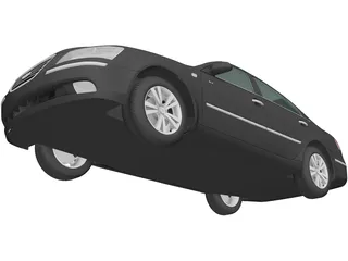 Hyundai Sonata (2008) 3D Model preview