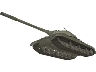 Object 268 Variant 5 3D Model preview
