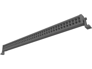 Light Bar LED 40in 3D Model preview