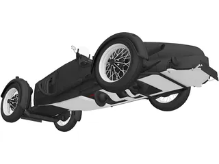 Aston Martin Ulster (1935) 3D Model preview