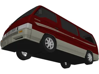 Nissan Caravan 3D Model preview