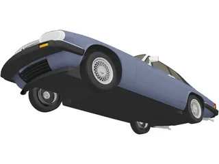 Jaguar XJ-S Coupe (1990) 3D Model preview