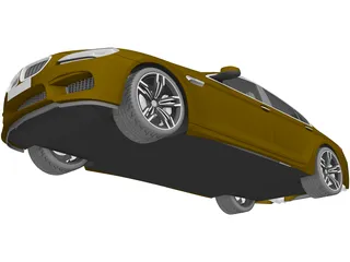 BMW M6 Gran Coupe (2014) 3D Model preview