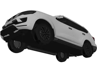 Nissan Terra (2019) 3D Model preview