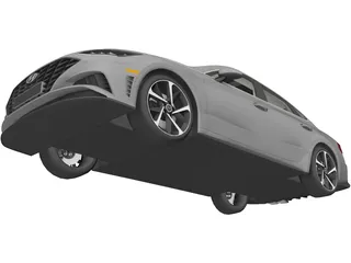 Hyundai Sonata Turbo (2020) 3D Model preview