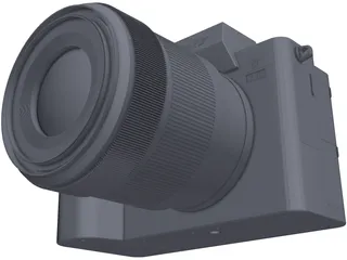 Sony A7 III Camera 3D Model preview