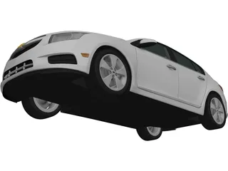 Chevrolet Cruze Hatchback (2012) 3D Model preview