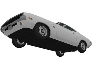 Dodge Challenger (1970) 3D Model preview