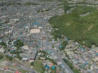 Fukuyama City, Japan (2020) 3D Model preview