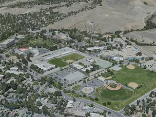 Boise City, USA (2020) 3D Model preview
