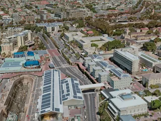 Cape Town City, South Africa (2020) 3D Model preview
