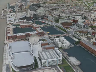 Liverpool City, UK (2020) 3D Model preview