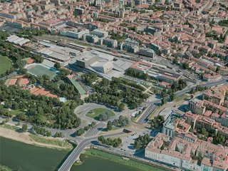 Florence City, Italy (2020) 3D Model preview