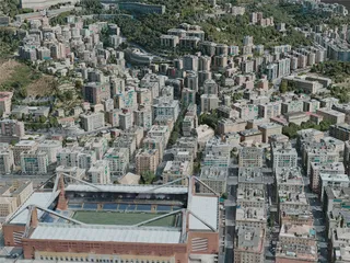 Genoa City, Italy (2020) 3D Model preview
