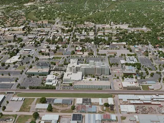 Wichita City, USA (2020) 3D Model preview