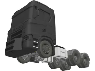 Scania R730 (2019) 3D Model preview