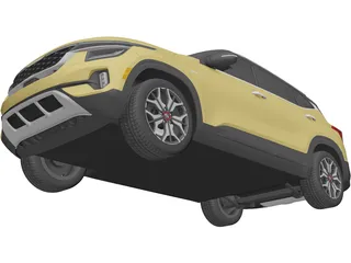 Kia Seltos (2020) 3D Model preview