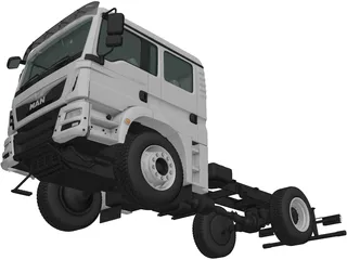 MAN TGM (2008) 3D Model preview