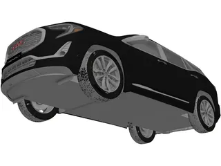 GMC Terrain Denali (2020) 3D Model preview
