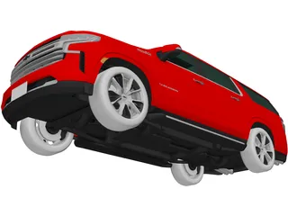 Chevrolet Suburban (2020) 3D Model preview