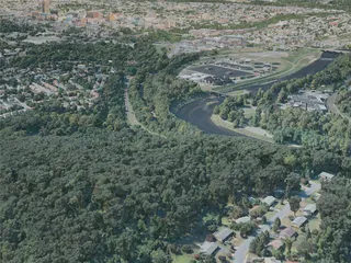 Allentown City, USA (2020) 3D Model preview