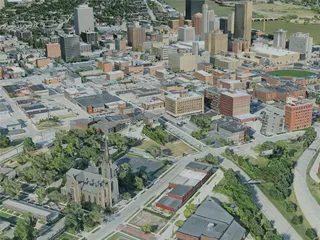 Toledo City, USA (2020) 3D Model preview