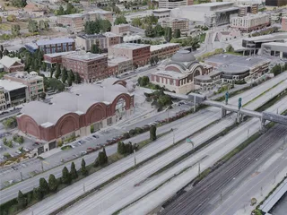 Tacoma City, USA (2020) 3D Model preview
