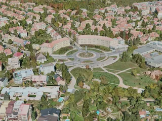 Brno City, Czechia (2020) 3D Model preview