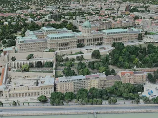Budapest City, Hungary (2020) 3D Model preview