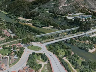 Coimbra City, Portugal (2020) 3D Model preview