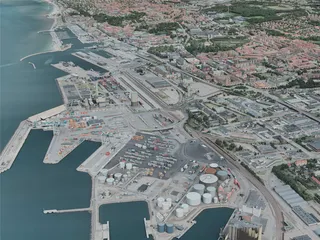 Helsingborg City, Sweden (2020) 3D Model preview