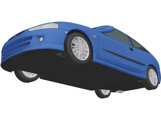 Mitsubishi Colt (1998) 3D Model preview