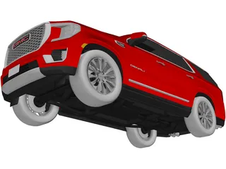 GMC Yukon Denali (2021) 3D Model preview