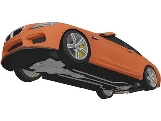 BMW M6 (2015) 3D Model preview