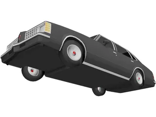 Pontiac LeMans (1979) 3D Model preview