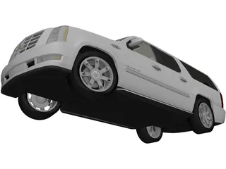 Cadillac Escalade ESV (2008) 3D Model preview