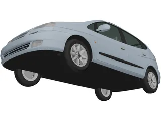 Daewoo Tacuma (2004) 3D Model preview