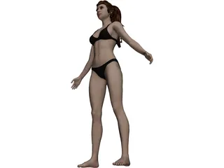 Female 3D Model preview